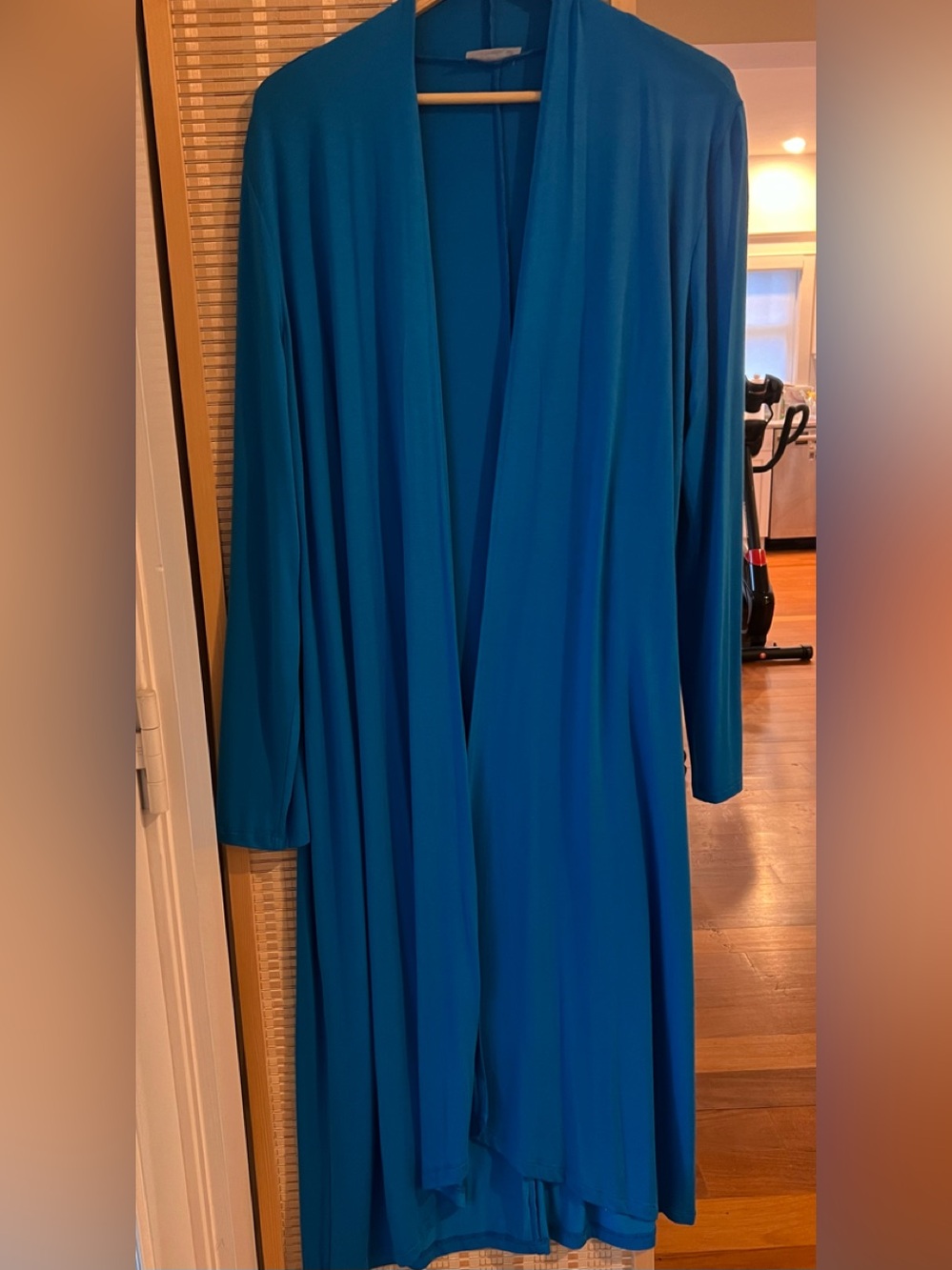 BNWOT Soft & Dreamy Deep Blue Lagoon Duster/ Long Cardigan 1X